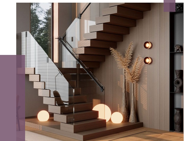 Изготовление и монтаж лестниц в Ржеве от 87372 руб. | ПРОЛЁТ-Ржв