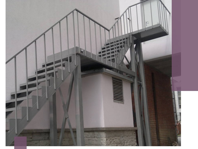 Монтаж пожарных лестниц под ключ в Ржеве с гарантией качества