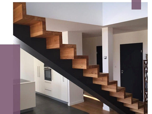 Изготовление деревянных лестниц в Ржеве от 87372 руб. | ПРОЛЁТ-Ржв