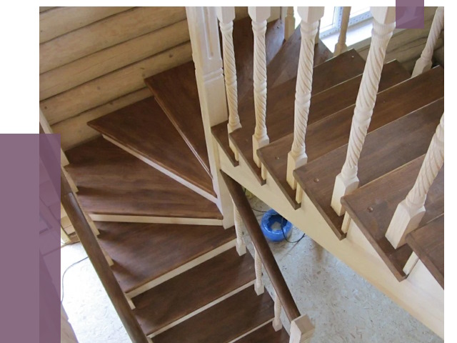 Реставрация деревянных лестниц в Ржеве от 4317 руб.