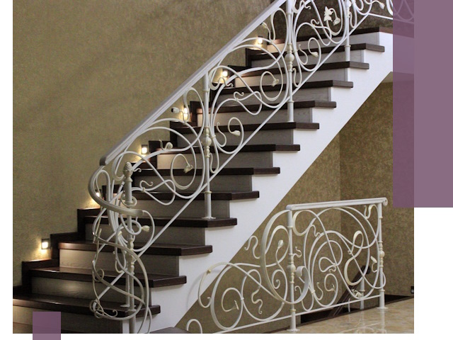 Кованые лестницы под ключ в Ржеве — изготовление и монтаж