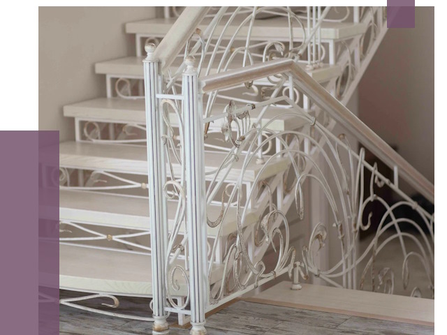 Изготовление кованых лестниц на заказ в Ржеве от 87372 руб. | ПРОЛЁТ-Ржв