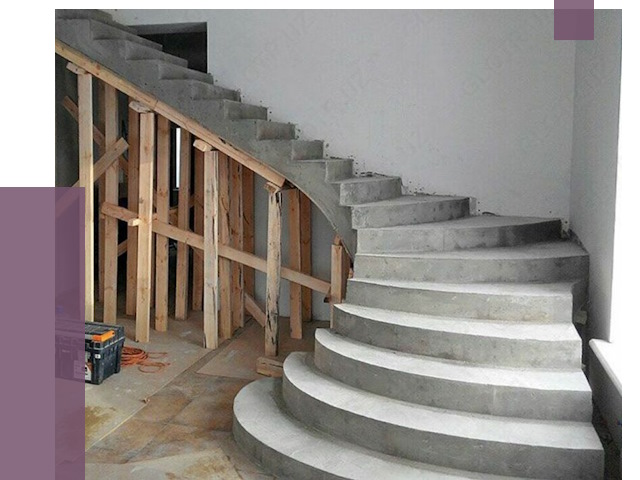 Изготовление бетонных лестниц под ключ в Ржеве от 20044 руб. | ПРОЛЁТ-Ржв