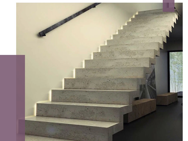 Облицовка бетонных лестниц в Ржеве от 4626 руб/м2 