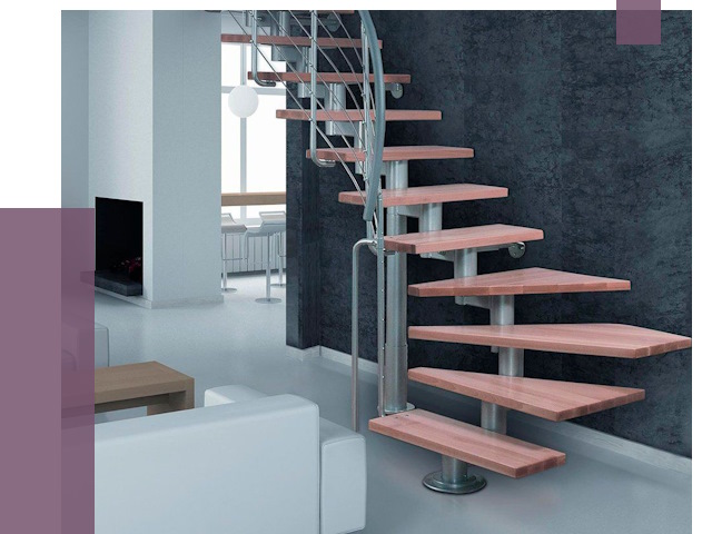 Модульные лестницы в Ржеве от 16960 руб. — купить в ПРОЛЁТ-Ржв