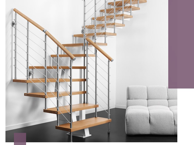 Модульные лестницы под ключ в Ржеве — монтаж и изготовление