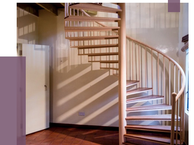 Изготовление винтовых лестниц на заказ в Ржеве от 76579 руб. | ПРОЛЁТ-Ржв