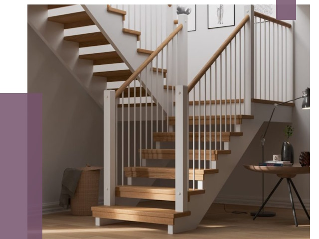 Маршевые лестницы в Ржеве от 38289 руб. — монтаж | ПРОЛЁТ-Ржв