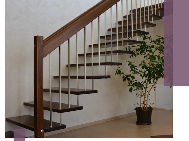 Лестницы на больцах под ключ в Ржеве – изготовление и монтаж