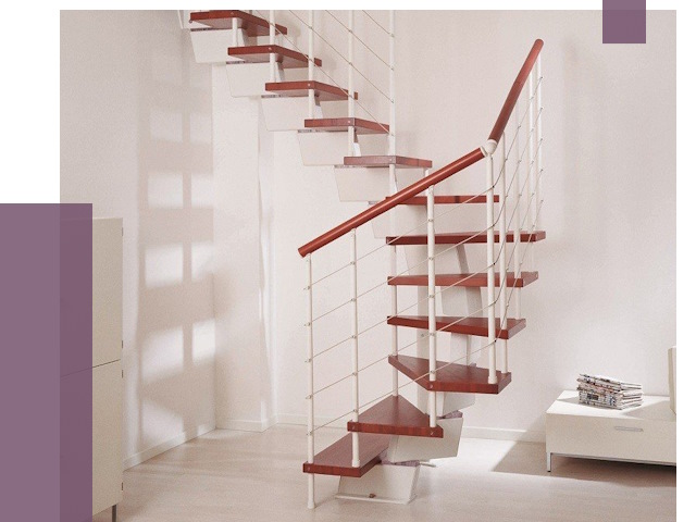 Изготовление лестниц на больцах в Ржеве от 9765 руб. | ПРОЛЁТ-Ржв