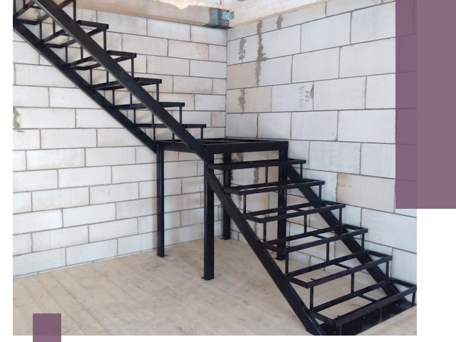 Лестницы на металлокаркасе под ключ в Ржеве — изготовление и монтаж