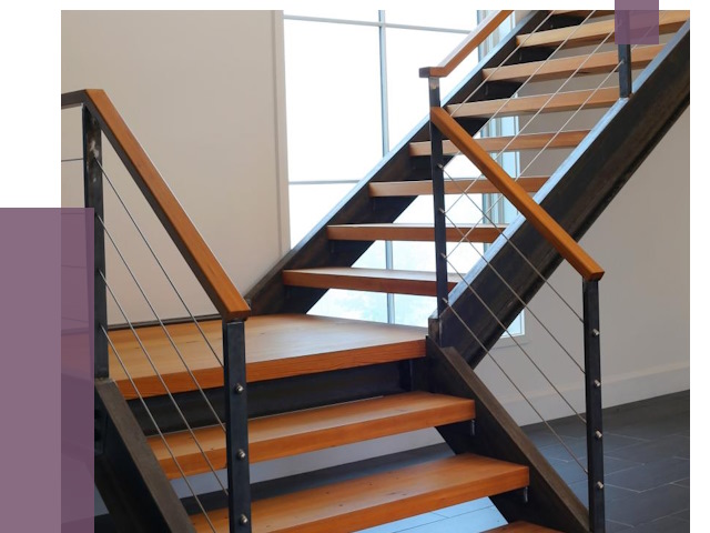 Изготовление лестниц на металлокаркасе в Ржеве от 19016 руб. | ПРОЛЁТ-Ржв