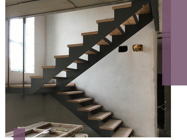 Изготовление лестниц на металлокаркасе в Ржеве от производителя