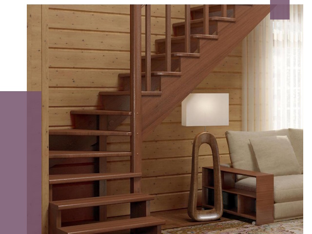 Лестницы эконом класса в Ржеве от 18348 руб. бюджетные решения