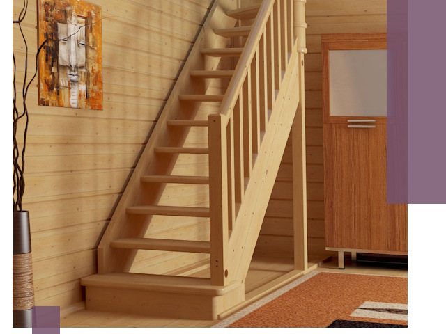 Лестницы эконом класса под ключ в Ржеве — недорого и быстро