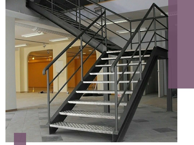 Лестницы для офиса в Ржеве: изготовление, монтаж, демонтаж