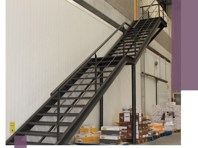 Лестницы для производства в Ржеве — изготовление и монтаж