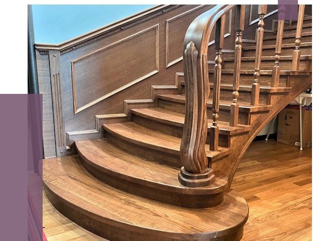 Дубовые лестницы под ключ в Ржеве от 177313 руб. — ПРОЛЁТ-Ржв