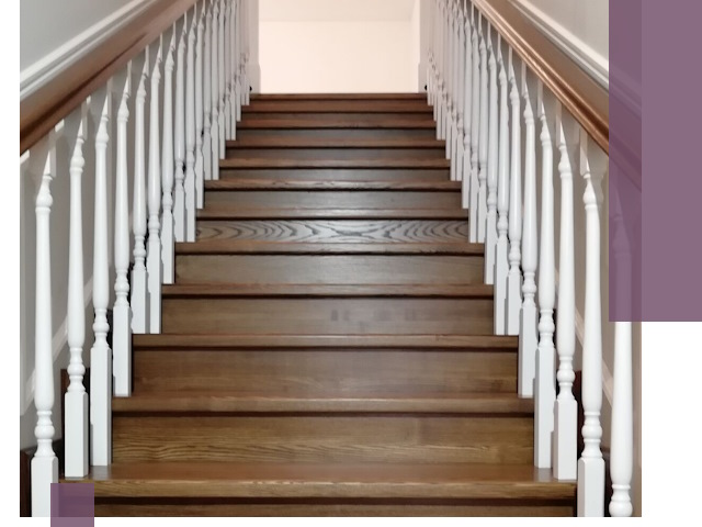 Лестницы из ясеня на заказ в Ржеве — изготовление и монтаж