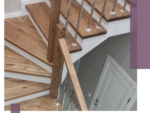 Обшивка металлических лестниц под ключ в Ржеве