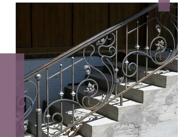 Кованые перила в Ржеве от 8737 руб. под ключ — качество от ПРОЛЁТ-Ржв