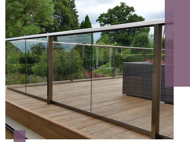 Алюминиевые перила на заказ в Ржеве — монтаж и гарантия