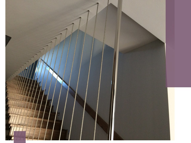 Тросовые перила под ключ в Ржеве — производство и монтаж