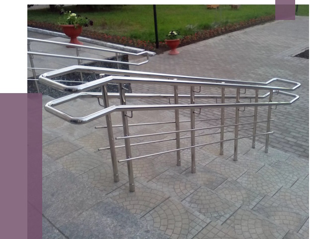 Перила для инвалидов в Ржеве от 7627 руб. под ключ | ПРОЛЁТ-Ржв