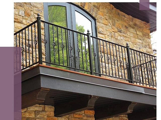 Балконные ограждения в Ржеве от 8069 руб. — купить | ПРОЛЁТ-Ржв