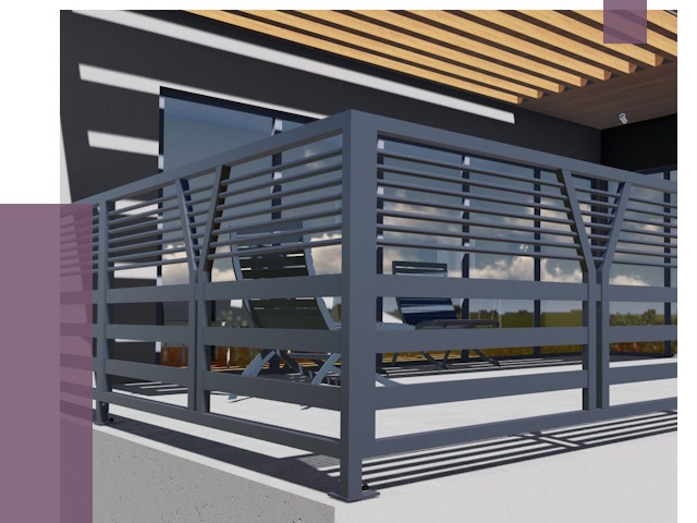 Изготовление балконных ограждений в Ржеве от 10793 руб. | ПРОЛЁТ-Ржв