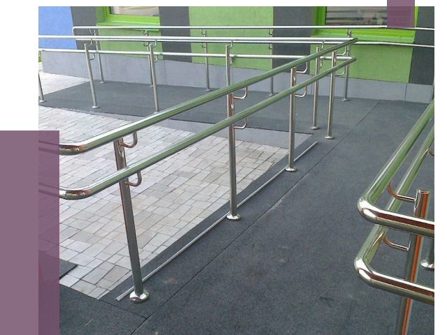 Ограждения пандусов в Ржеве от 4369 руб. монтаж | ПРОЛЁТ-Ржв