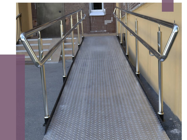 Пандусы в Ржеве от 12335 руб. — установка для инвалидов | ПРОЛЁТ-Ржв