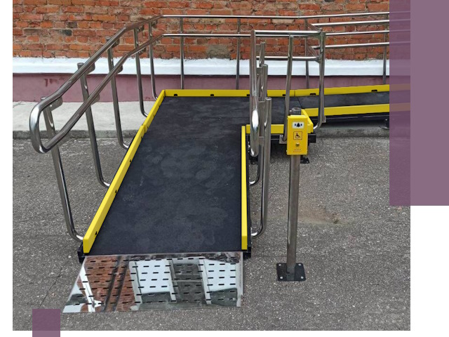 Изготовление наклонных пандусов для инвалидов в Ржеве