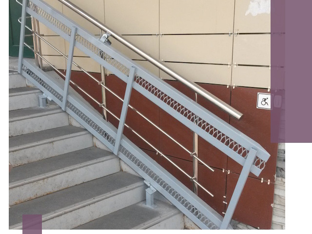 Изготовление откидных пандусов под ключ в Ржеве