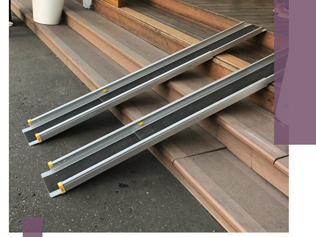 Телескопические пандусы под ключ в Ржеве — изготовление и монтаж