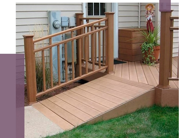 Пандус на крыльцо в Ржеве под ключ от 7812 руб. 