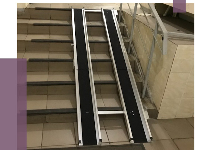 Установка пандуса в подъезд в Ржеве от 8018 руб. под ключ | ПРОЛЁТ-Ржв