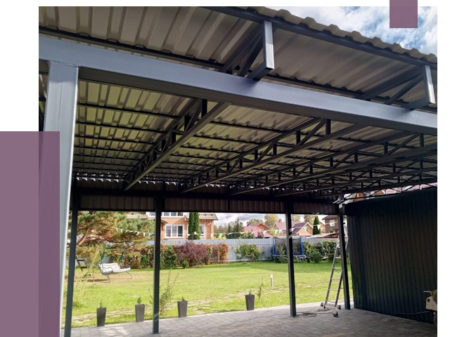 Монтаж навесов в Ржеве от 7401 руб. — установка навеса | ПРОЛЁТ-Ржв