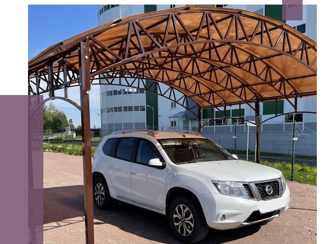 Недорогие навесы в Ржеве от 43172 руб.  | ПРОЛЁТ-Ржв