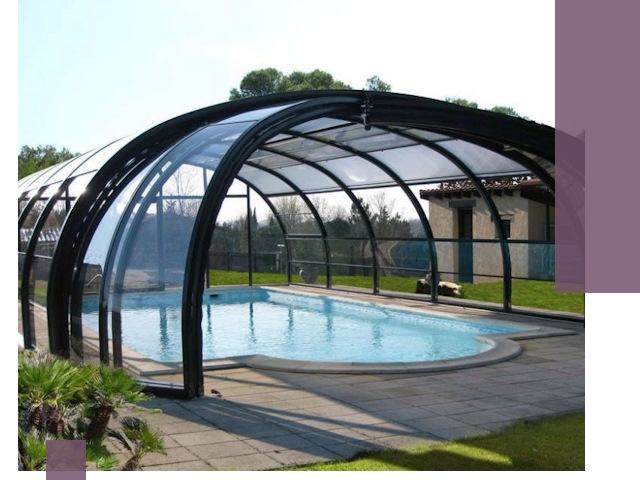 Навесы для бассейна в Ржеве: изготовление и монтаж под ключ