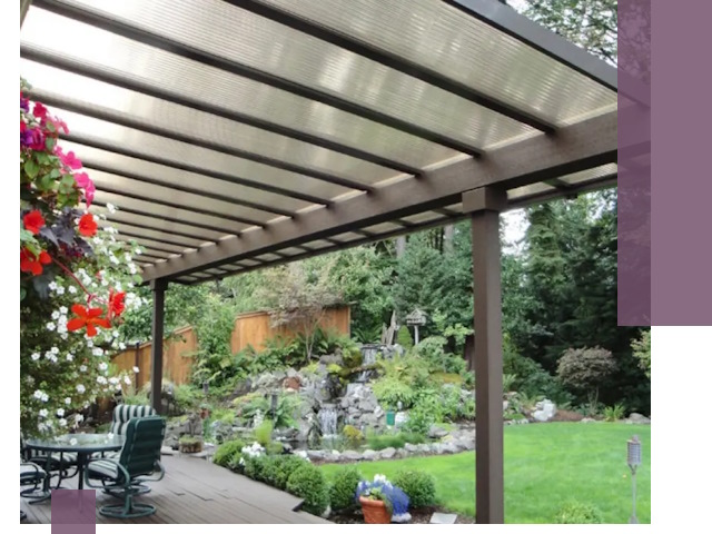 Навесы из поликарбоната под ключ в Ржеве быстро и надёжно