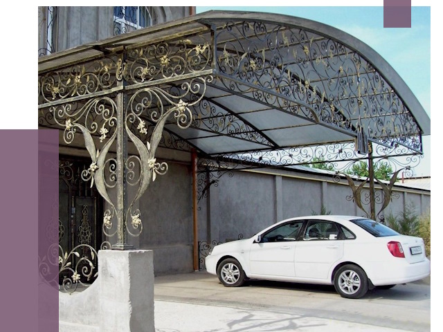 Кованые навесы в Ржеве от 14648 руб. | ПРОЛЁТ-Ржв