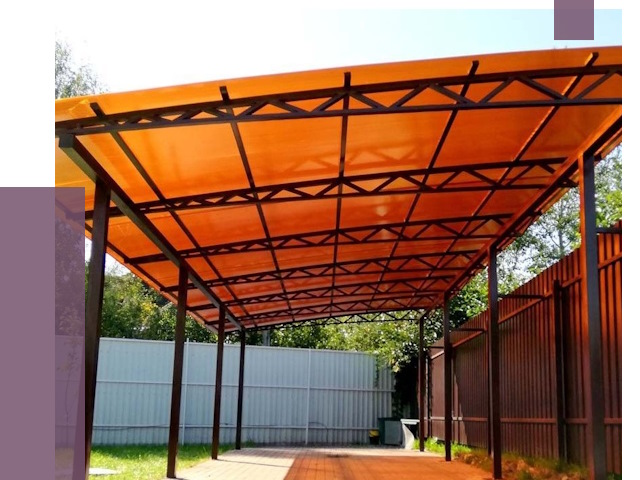 Односкатные навесы под ключ в Ржеве от 13209 руб. 