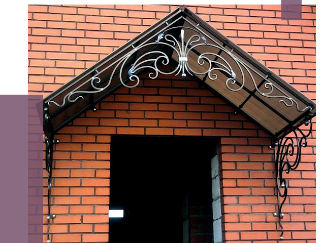 Металлические козырьки в Ржеве от 10742 руб. 