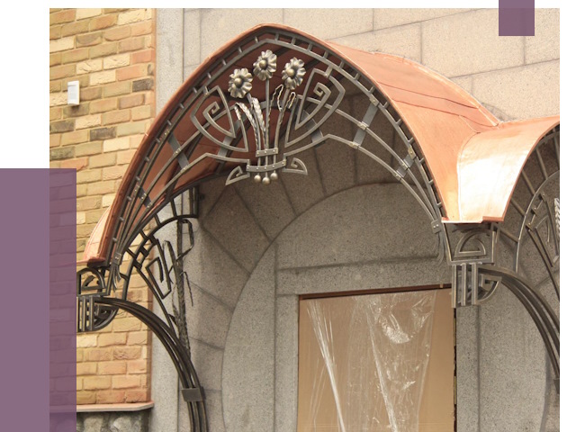 Арочные козырьки в Ржеве от 14648 руб. 