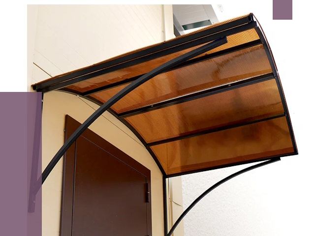 Недорогие козырьки в Ржеве от 7627 руб.  | ПРОЛЁТ-Ржв