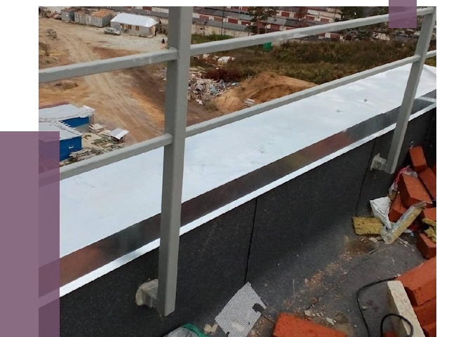 Монтаж парапетов в Ржеве от 4317 руб.  | ПРОЛЁТ-Ржв