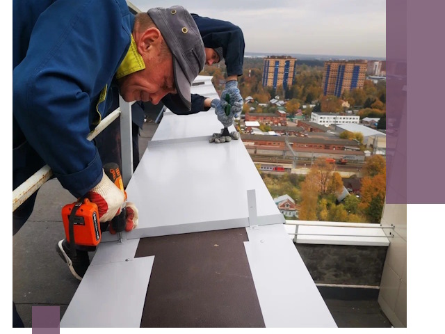 Монтаж парапетов в Ржеве — установка прочных металлических ограждений