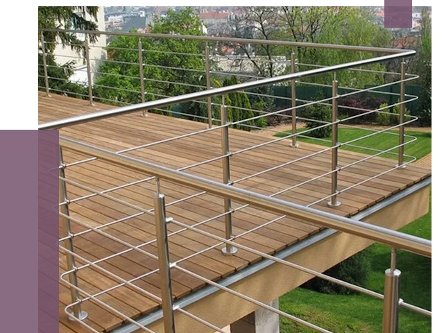 Алюминиевые парапеты в Ржеве под ключ от 7812 руб. 