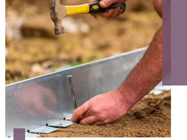 Монтаж металлических бордюров в Ржеве быстро и качественно